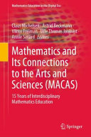 Mathematics And Its Connections To The Arts And Sciences Macas 15 Years Of Interdisciplinary Mathematics Education Claus Michelsen