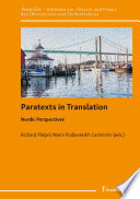 Paratexts In Translation Richard Pleijel Malin Podlevskikh Carlstrm
