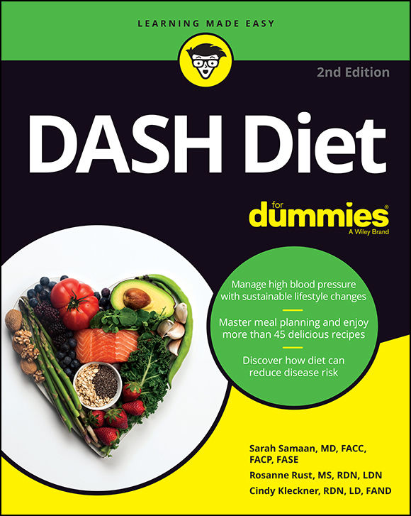 Dash Diet For Dummies Sarah Samaan Rosanne Rust Cindy Kleckner