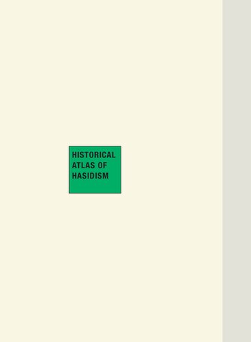 Historical Atlas Of Hasidism Marcin Wodziski