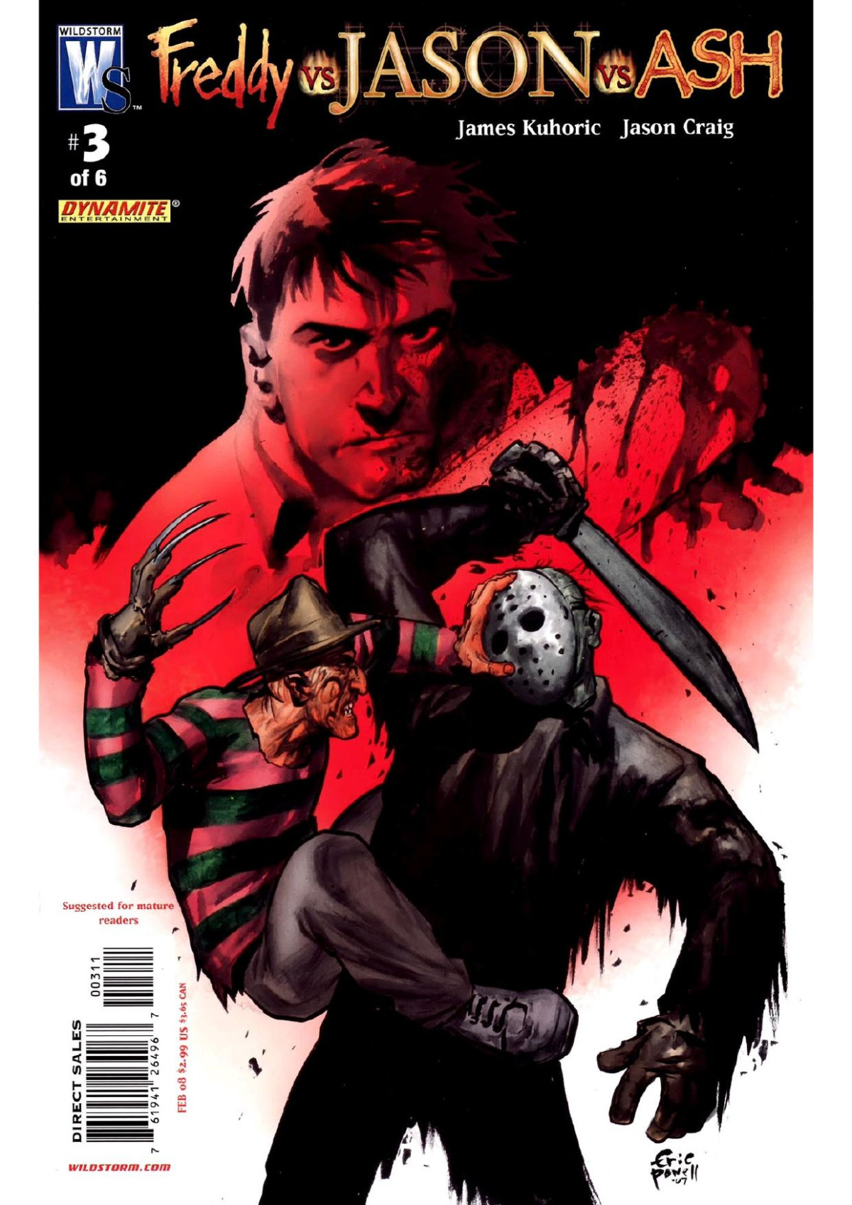 Freddy Vs Jason Vs Ash Vol3 Jeff Katz James Kuhoric Jason Craig