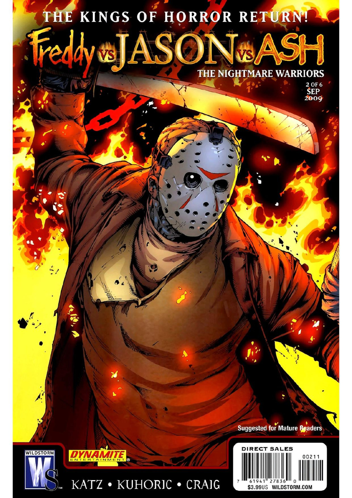 Freddy Vs Jason Vs Ash The Nightmare Warriors 2 Jeff Katz James Kuhoric
