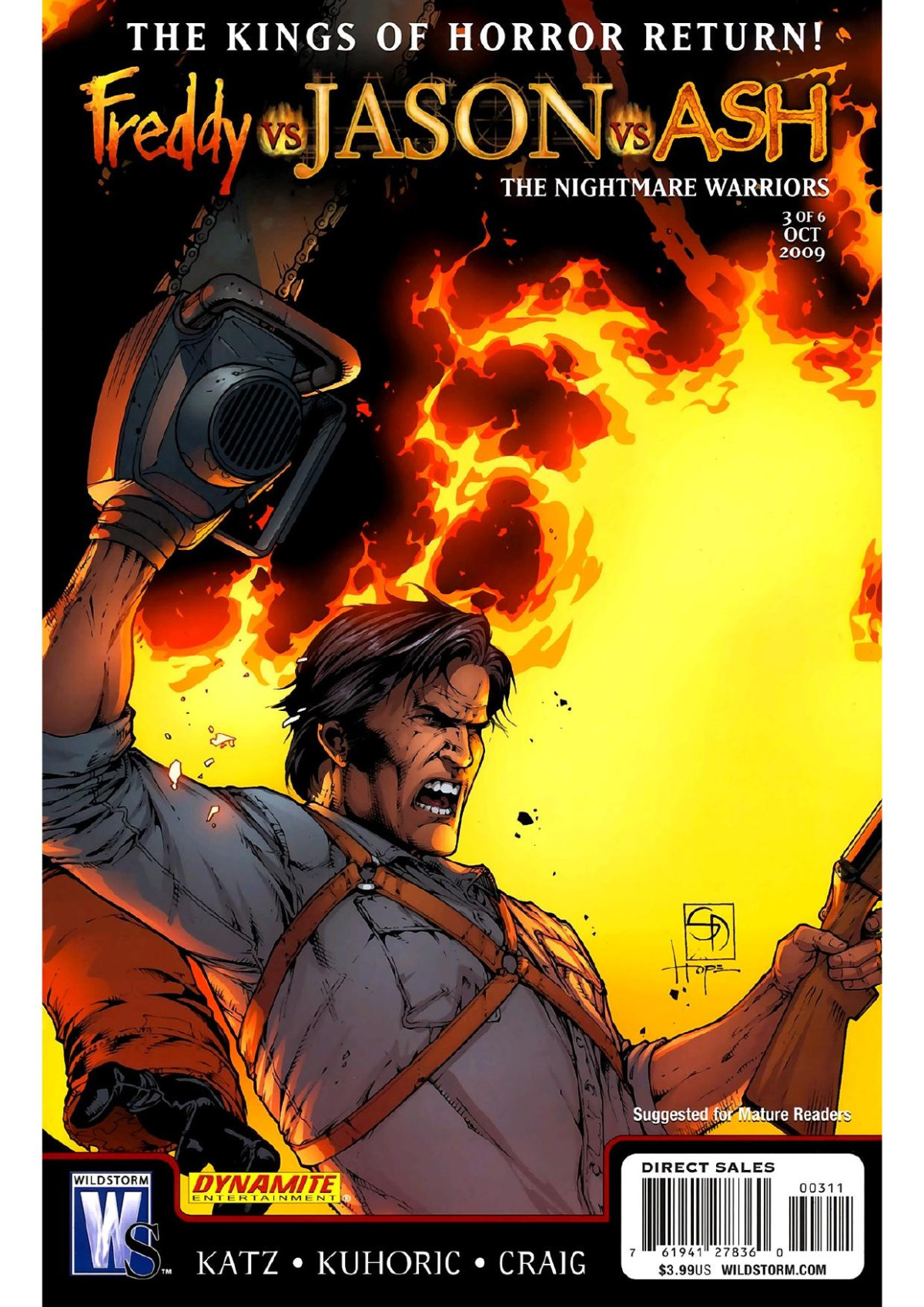 Freddy Vs Jason Vs Ash The Nightmare Warriors 3 Jeff Katz James Kuhoric