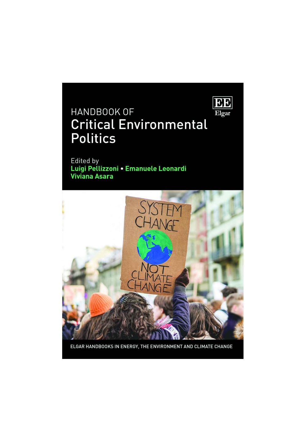 Handbook Of Critical Environmental Politics Luigi Pellizzoni