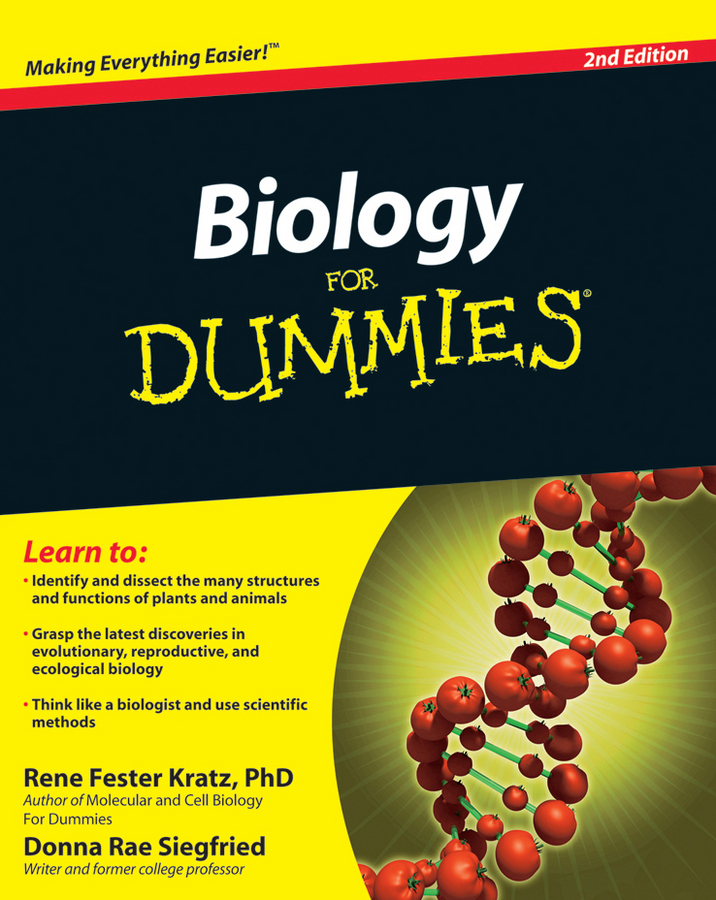 Biology For Dummies Rene Fester Kratz Donna Rae Siegfried
