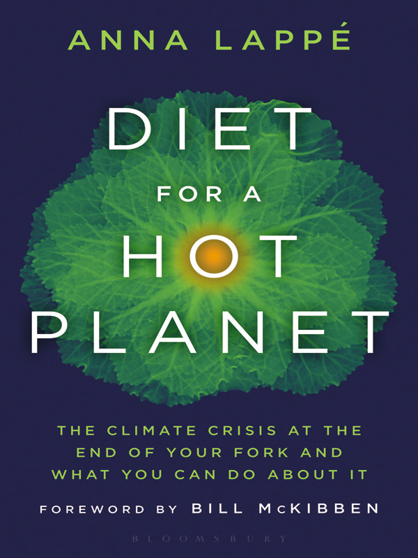 Diet For A Hot Planet Anna Lappe