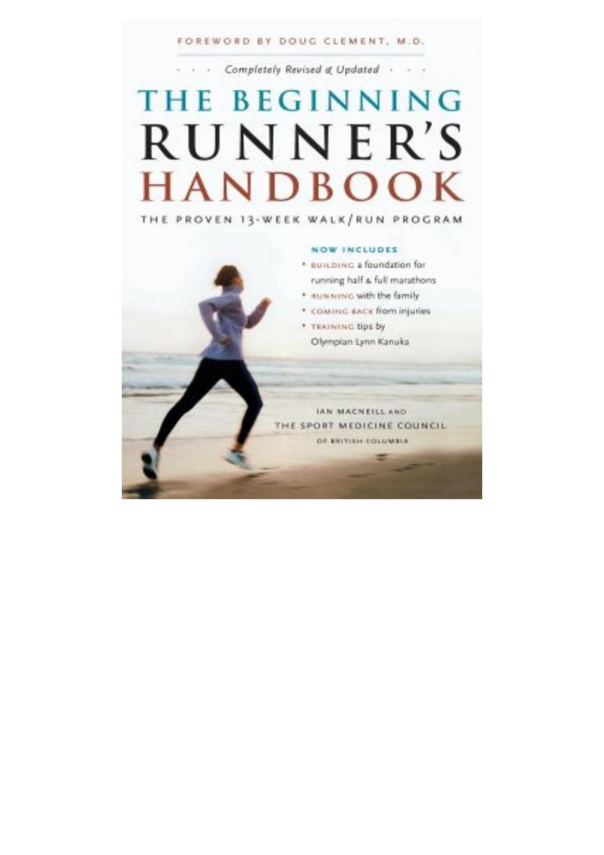 The Beginning Runners Handbook Ian Macneill