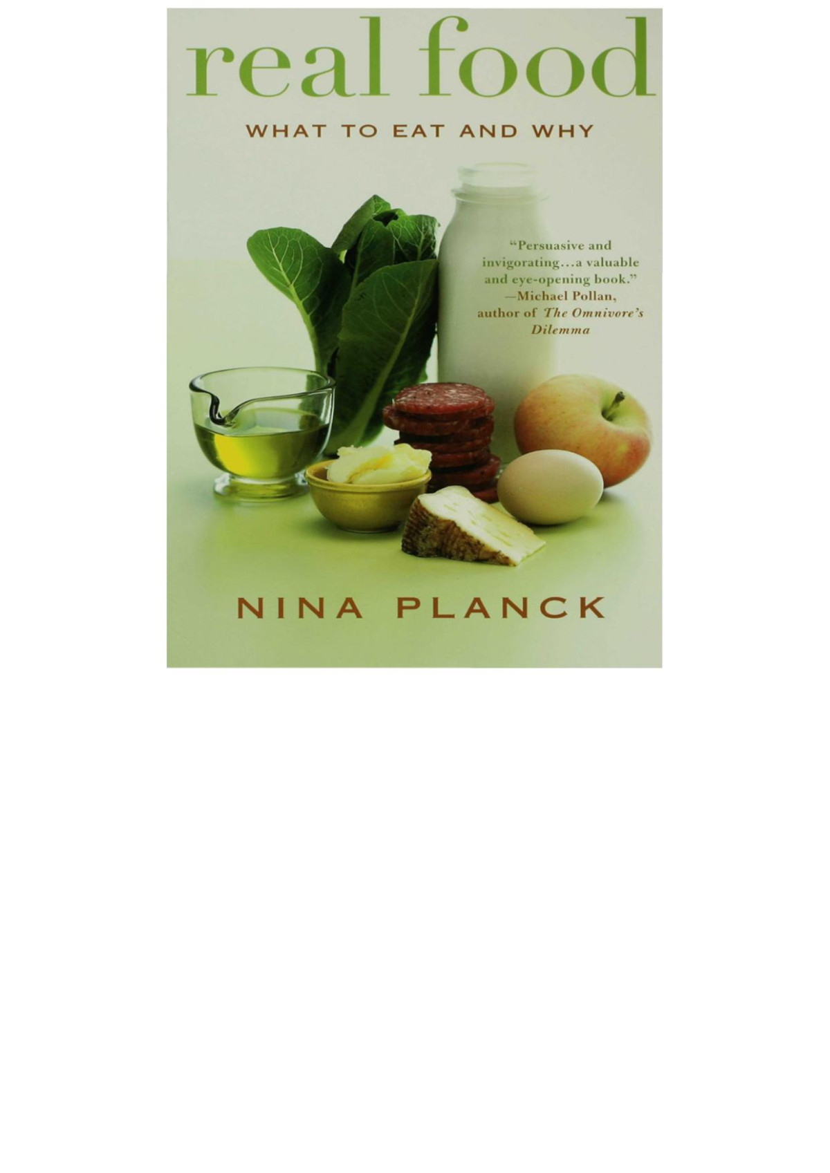 Real Food Nina Planck