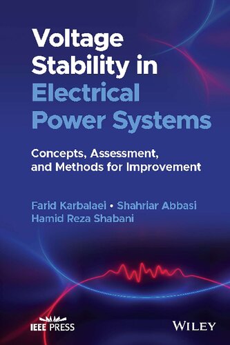 Voltage Stability In Electrical Power Systems 1st Edition Farid Karbalaei