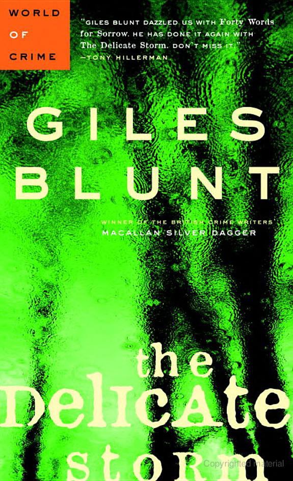 The Delicate Storm Giles Blunt