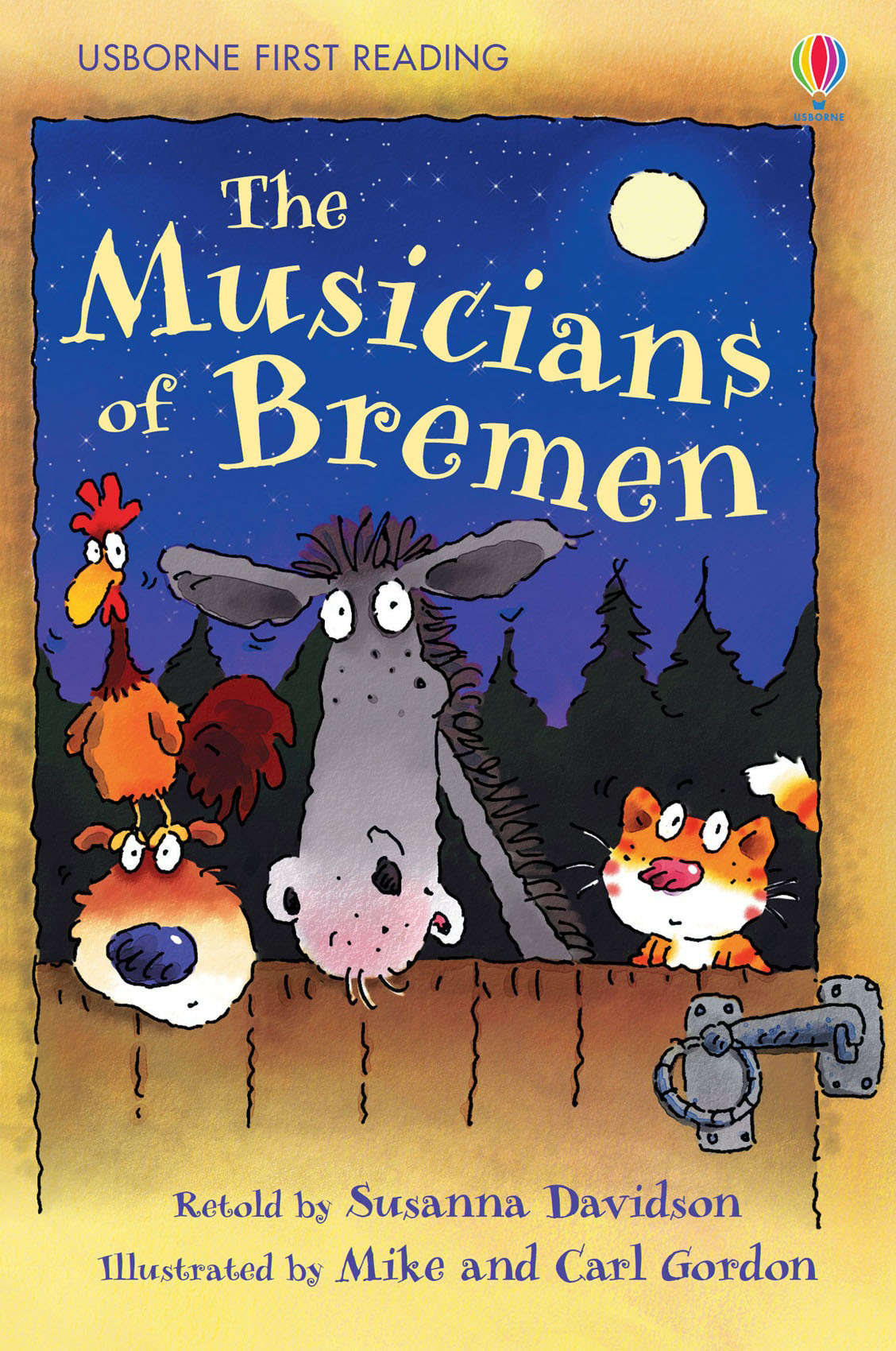 Usborne First Reading The Musicians Of Bremen 1st Edition Brothers Grimm