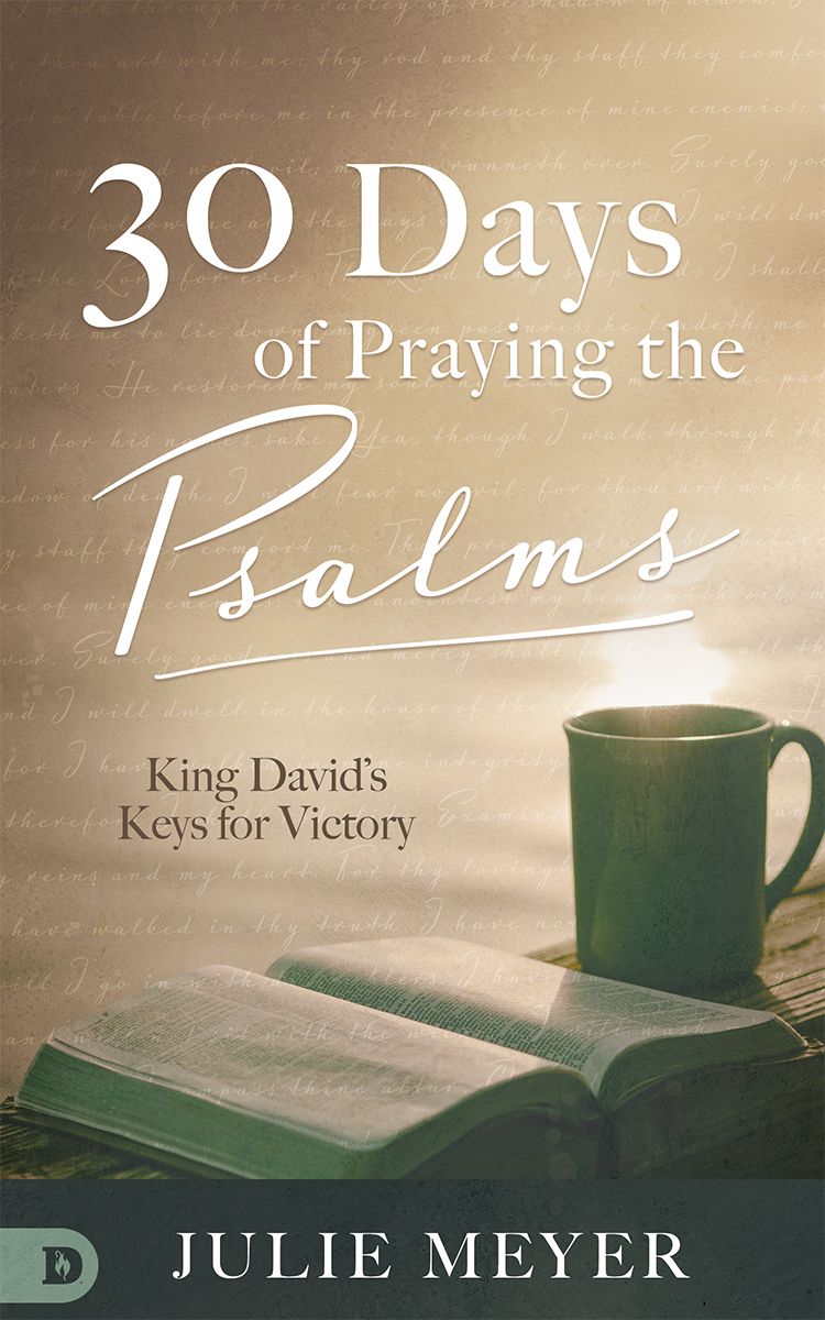 30 Days Of Praying The Psalms King Davids Keys For Victory 1st Julie Meyer