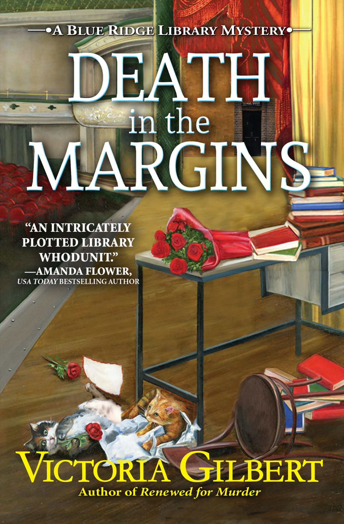 Death In The Margins Blue Ridge Library Mystery 7 1st Edition Victoria Gilbert