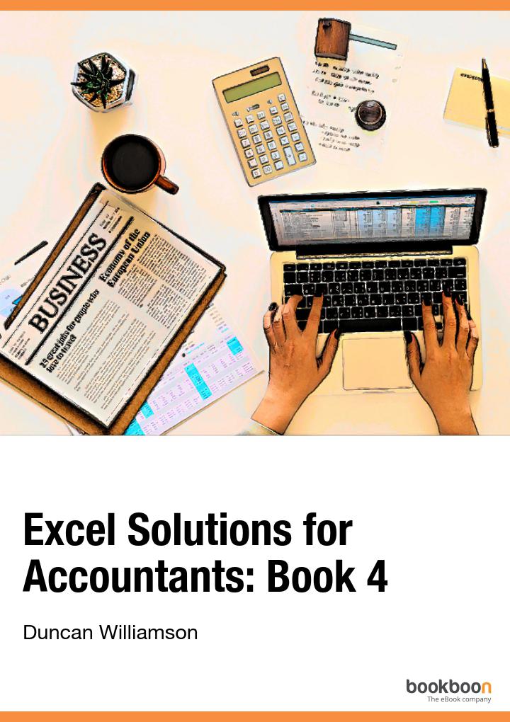 Excel Solutions For Accountants 4 Duncan Williamson