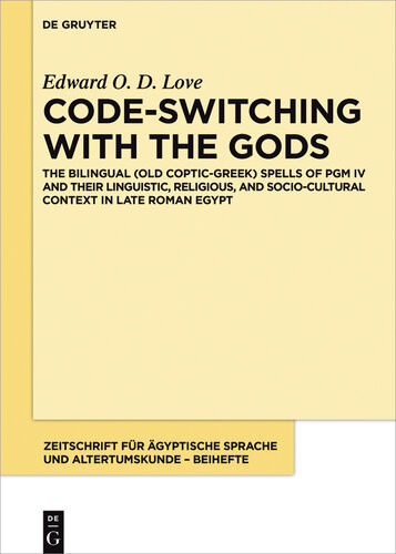 Codeswitching With The Gods Edward O D Love