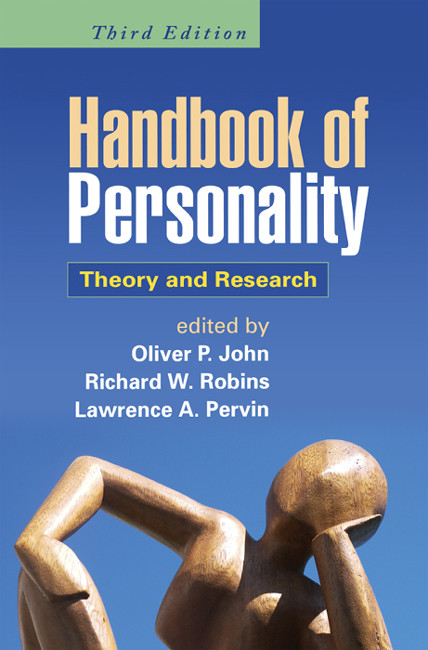 Handbook Of Personality 3rd Oliver P John Richard W Robins Lawrence A Pervin