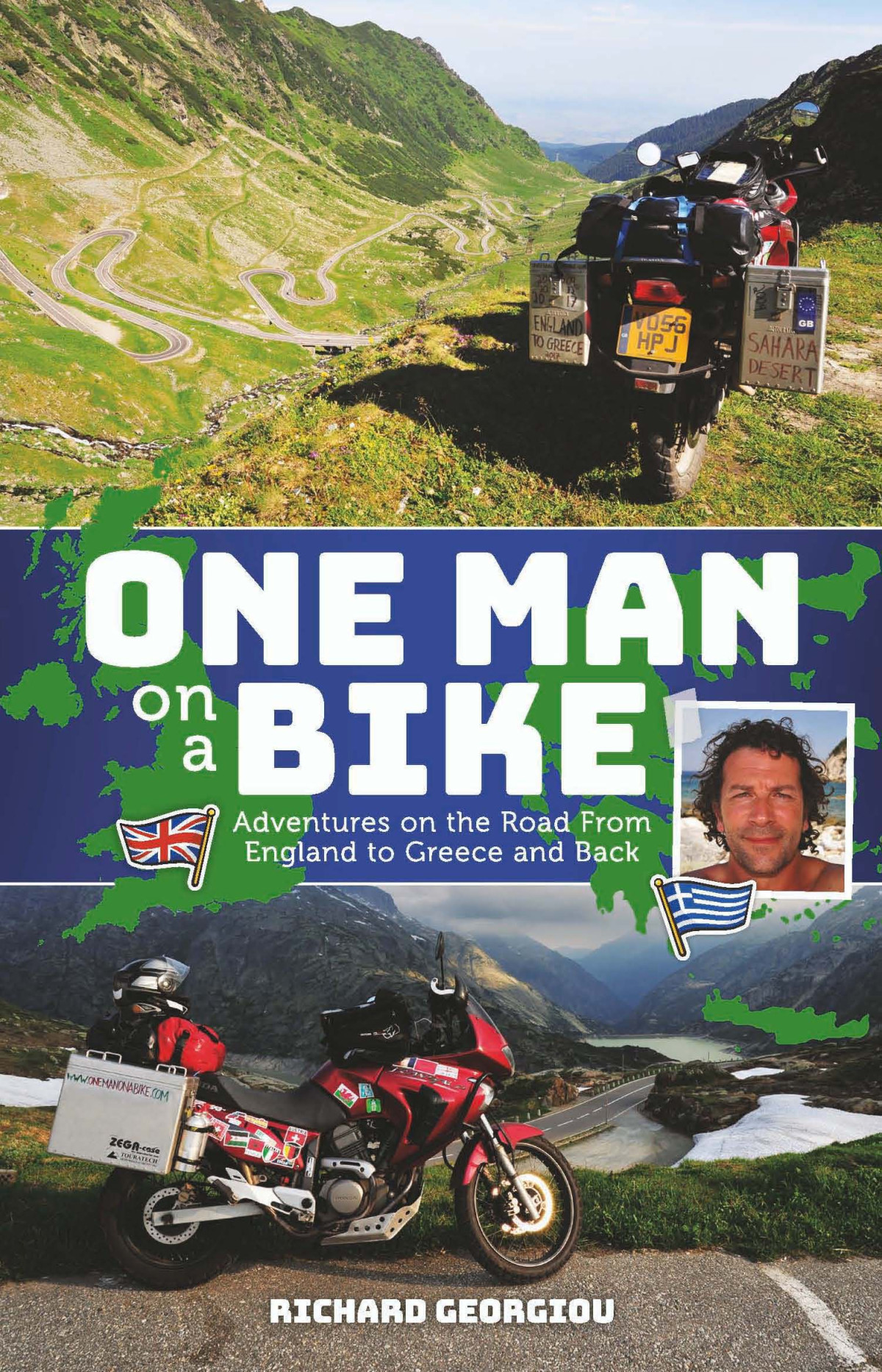 One Man On A Bike Adventures On The Road From England To Greece And Back 2019 Richard Georgiou