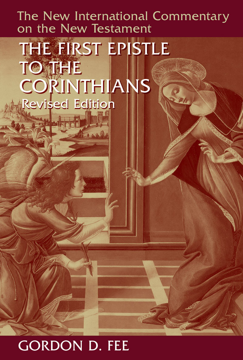 The First Epistle To The Corinthians Revised Edition Gordon D Fee