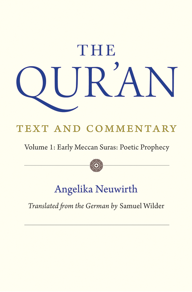The Quran Angelika Neuwirth