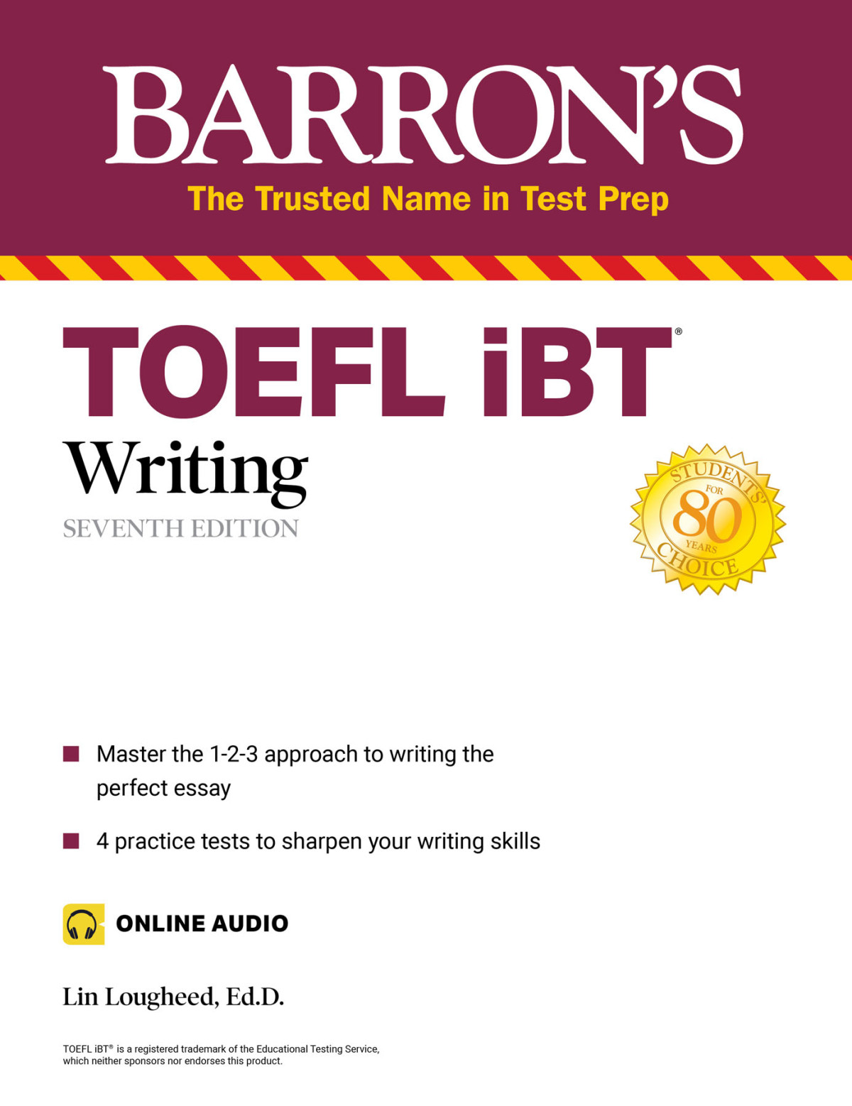 Toefl Ibt Writing With Online Audio Lin Lougheed