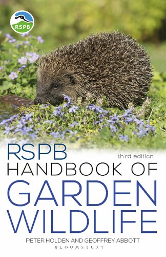 Rspb Handbook Of Garden Wildlife 3rd Edition 3rd Peter Holden