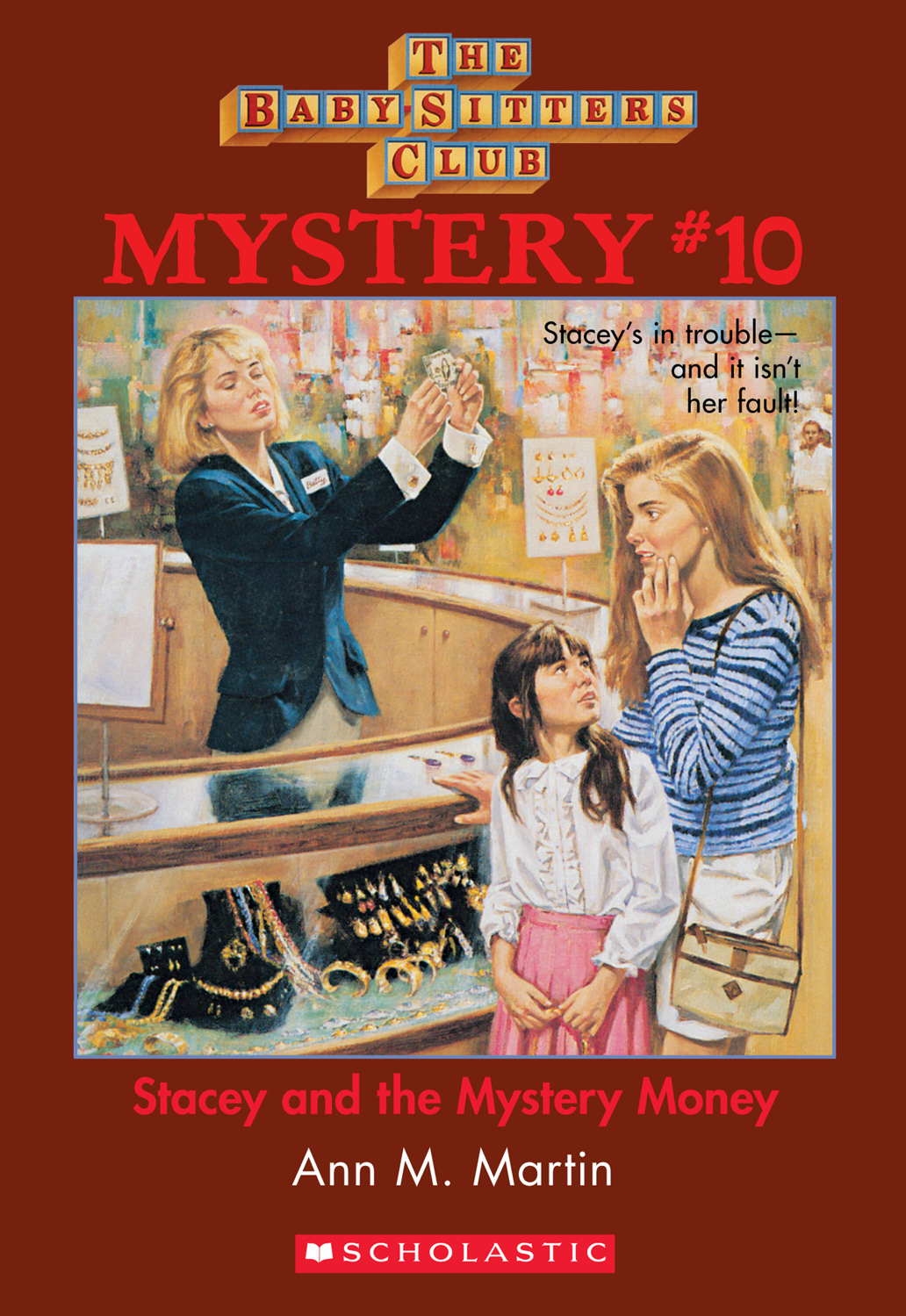 Stacey The Mystery Money Babysitters Club Mystery 10 Ann M Martin