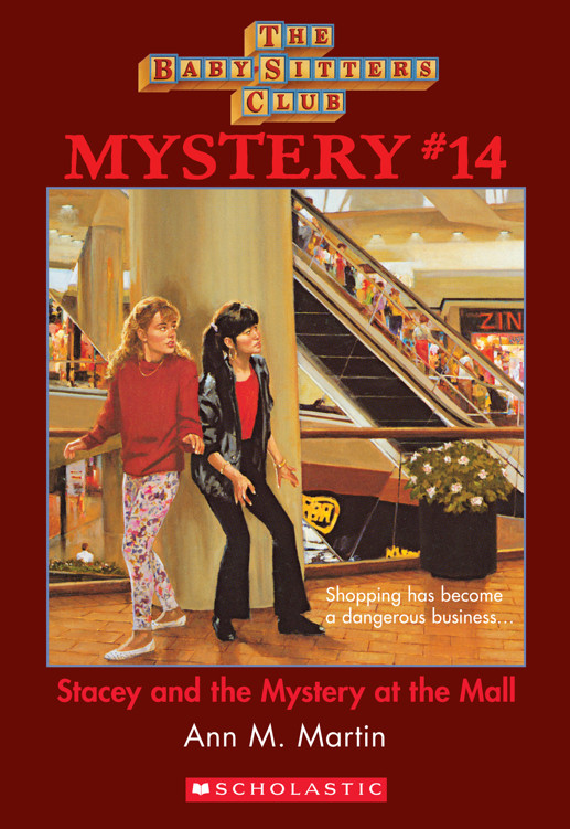 Babysitters Club Mystery 14 Stacey And The Mystery At The Mall Ann M Martin