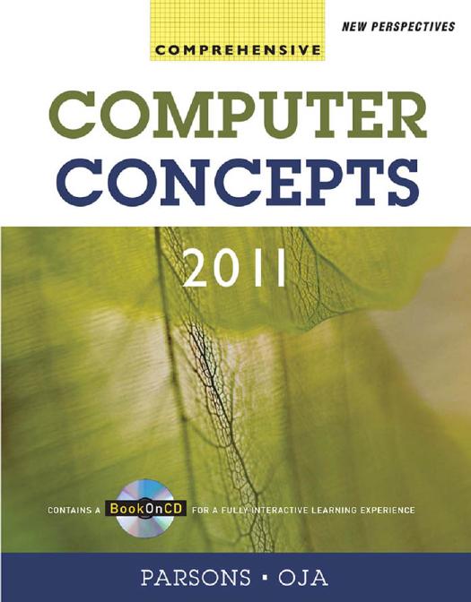 Computer Concepts June Jamrich Parsons And Dan Oja