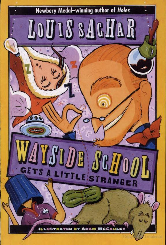 Wayside School Gets A Little Stranger Louis Sachar