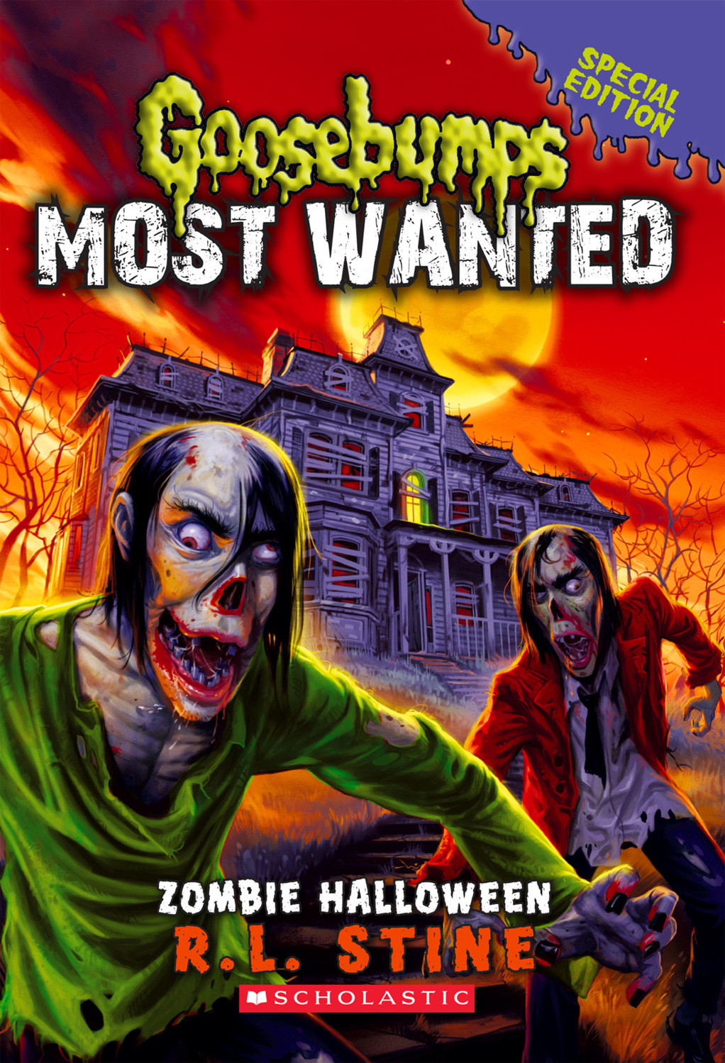 Goosebumps Most Wanted Special Zombie Halloween R L Stine