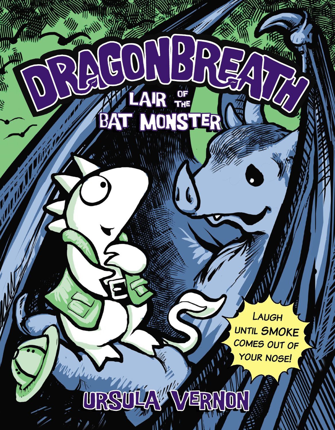 Lair Of The Bat Monster Dragonbreath Book 4 Ursula Vernon