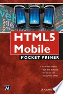 Html5 Mobile Pocket Primer Oswald Campesato