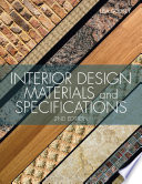 Interior Design Materials And Specifications 2nd Edition Lisa Godsey