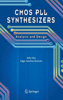 Cmos Pll Synthesizers Analysis And Design Keliu Shu Edgar Sanchezsinencio