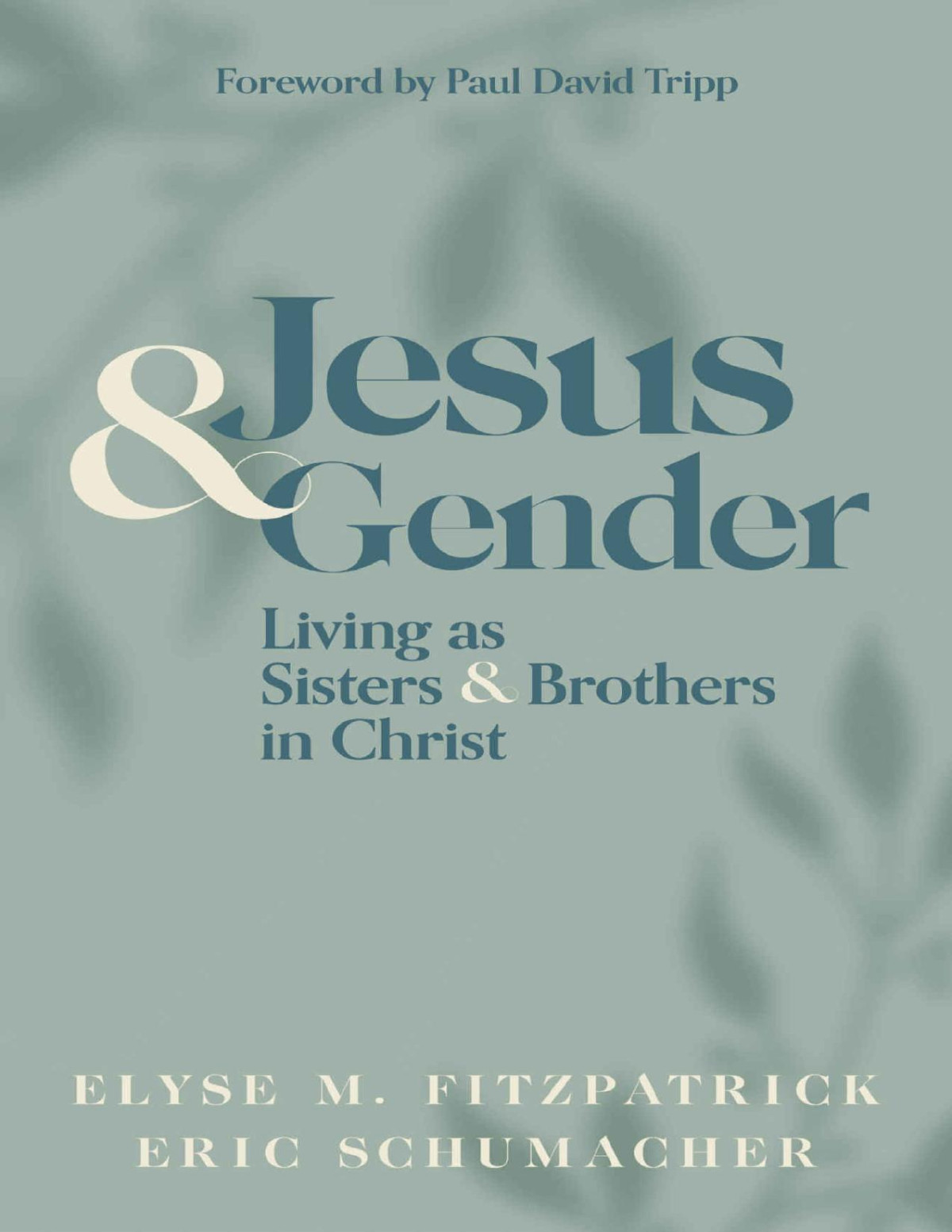 Jesus And Gender Living As Sisters And Brothers In Christ Elyse M Fitzpatrick Eric Schumacher