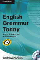 English Grammar Today With Cdrom An Az Of Spoken And Written Grammar Ronald Carter