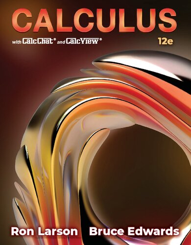 Calculus 12th Ron Larson Bruce H Edwards