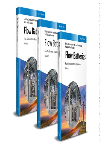 Flow Batteries From Fundamentals To Applications Christina Roth