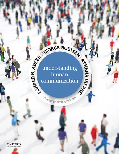 Understanding Human Communication 14th Edition Ronald Brian Adler
