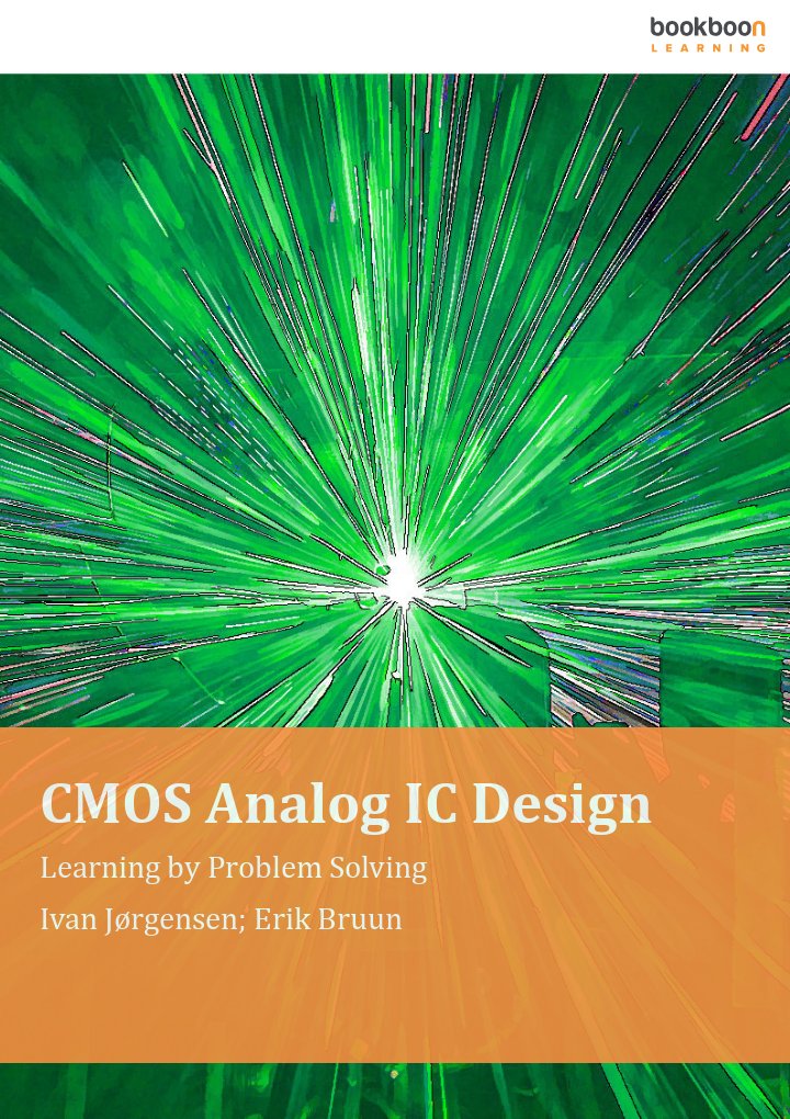 Cmos Analog Ic Design Learning By Problem Solving Erik Bruun Ivan Jrgensen