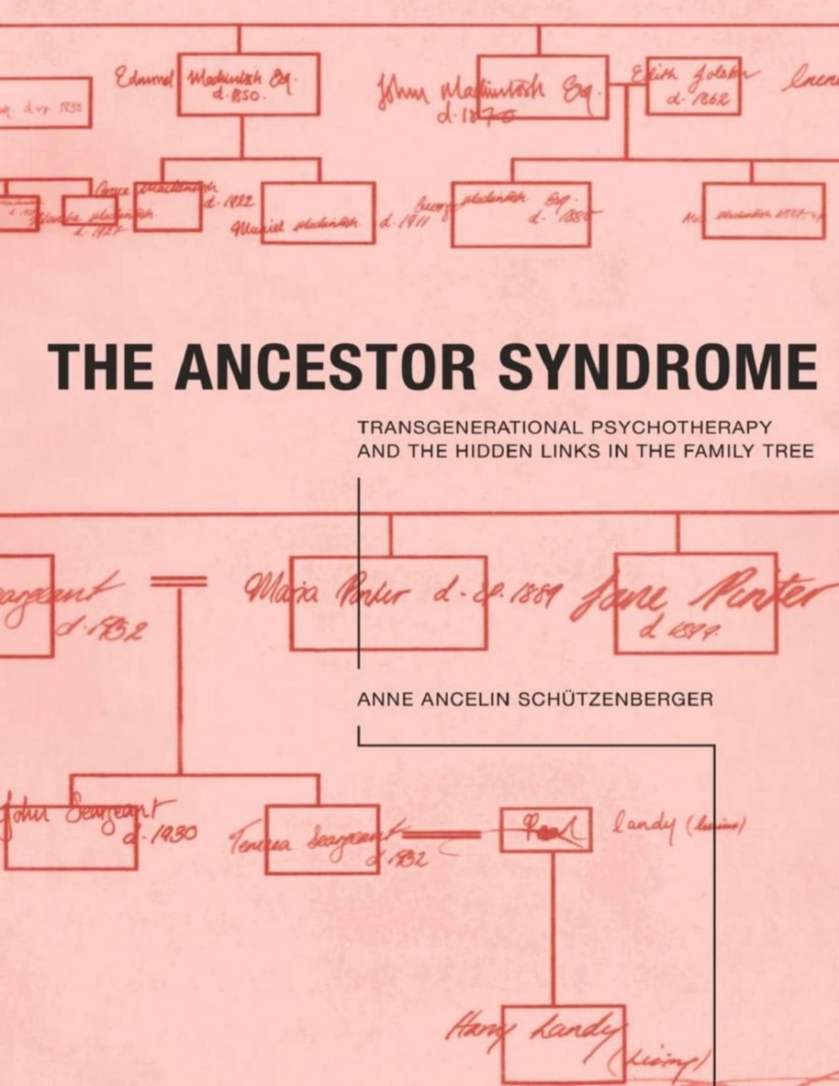 The Ancestor Syndrome Transgenerational Psychotherapy And The Hidden Links In The Family Tree Anne Ancelin Schutzenberger