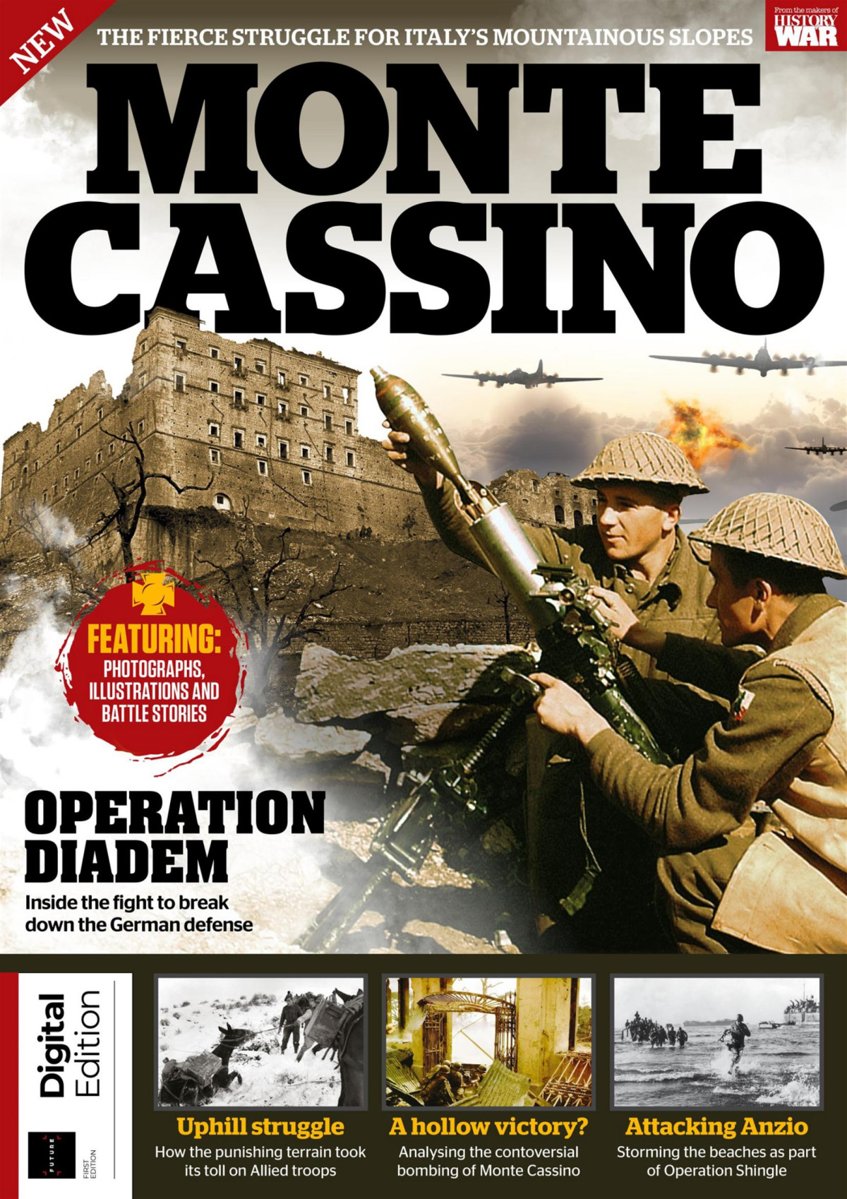 History Of War Monte Cassino 1st Edition 2023 Jessica Leggett Editor