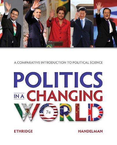 Politics In A Changing World 7th Edition 7th Marcus E Ethridge Howard Handelman