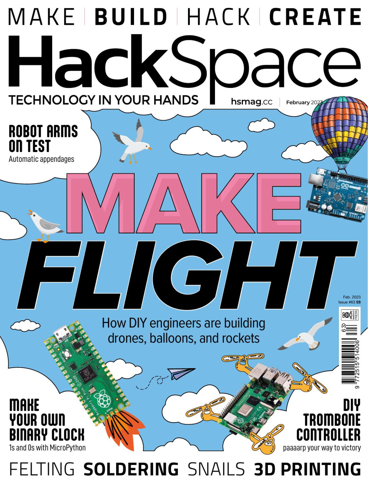 Hackspace February 2023 Raspberry Pi Ltd