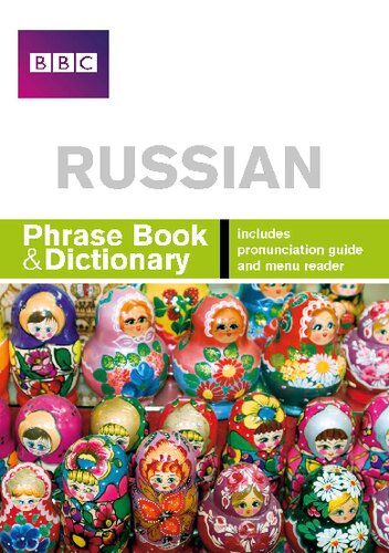 Russian Phrase Book And Dictionary 1st Edition Elena Filimonova