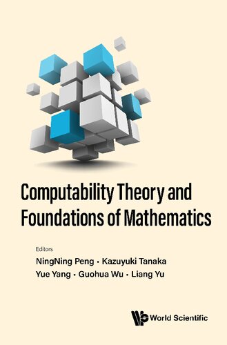 Computability Theory And Foundations Of Mathematics Kazuyuki Tanaka