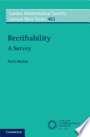 Rectifiability A Survey Pertti Mattila