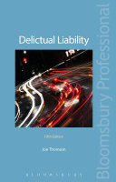 Delictual Liability 5th Edition Joe Thomson