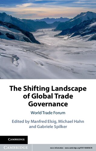 The Shifting Landscape Of Global Trade Governance World Trade Forum Manfred Elsig