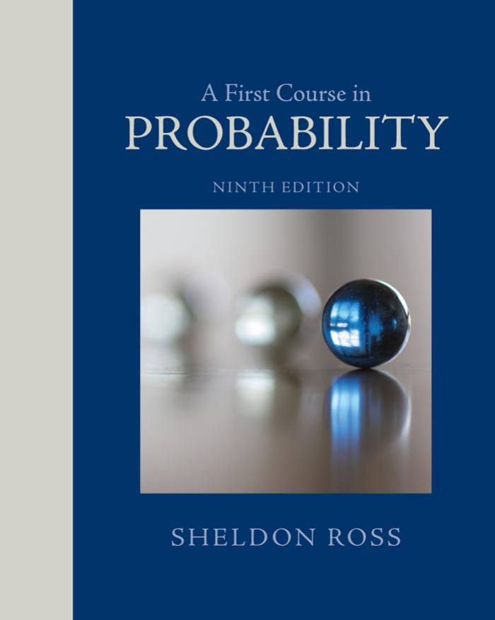 A First Course In Probability 9th Ed 9th Edition Sheldon Ross